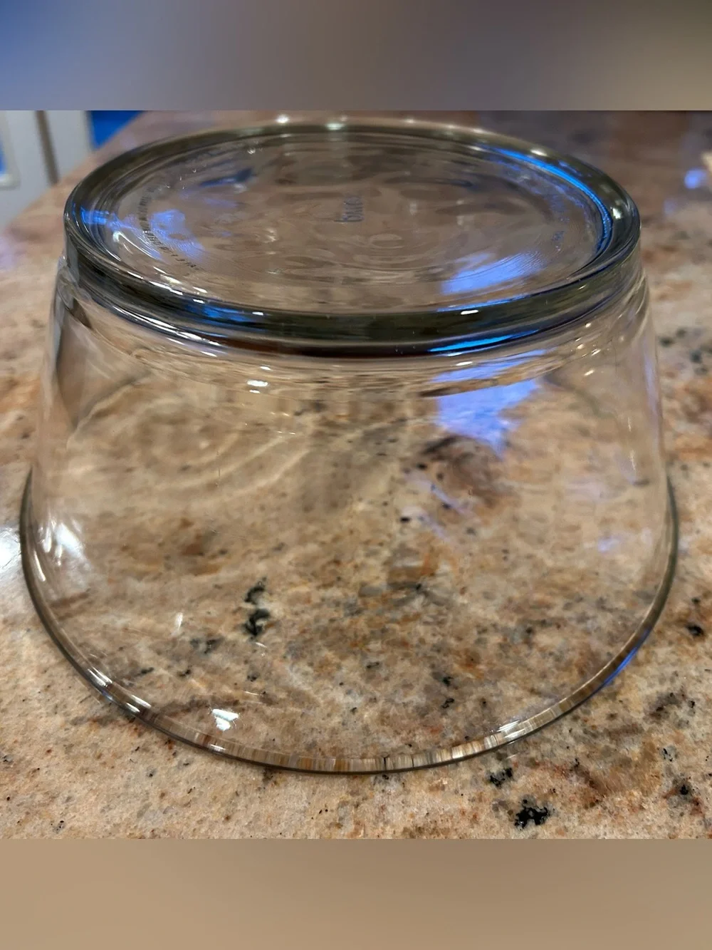 Pyrex #8501 3.2Qt Oval Clear Glass Ovenware Serving Dish Fluted Edge Flawless